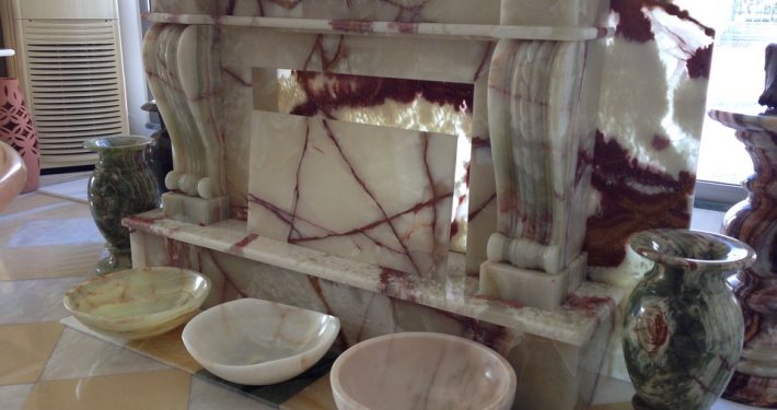 Various sinks from marble, granite and other materials